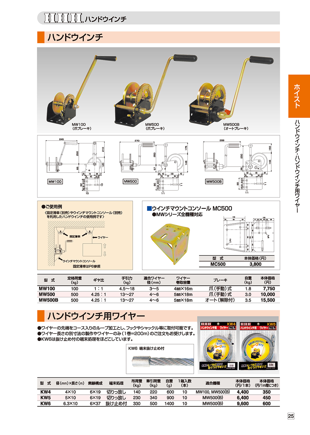 大幅にプライスダウン HHH 電気ホイスト 200kg 揚程6m ZS200