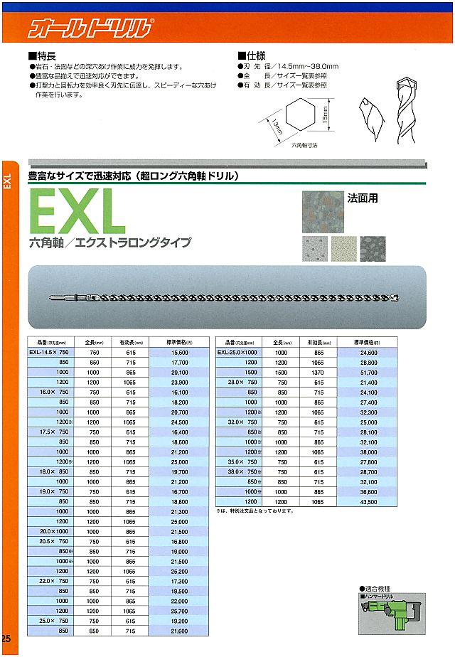 サンコーテクノ コンクリートドリル カタログ 丸甲金物株式会社