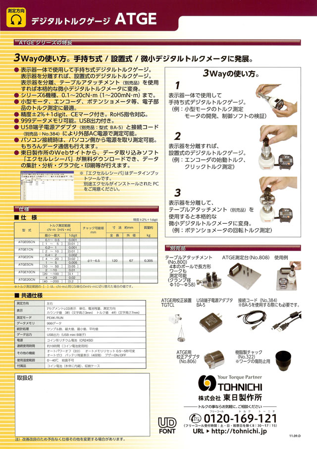 東日 デジタルトルクゲージ ATGE 丸甲金物株式会社